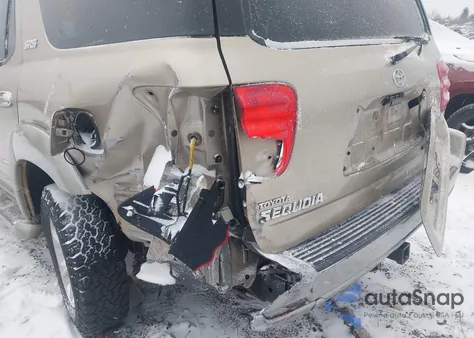 2004 Toyota Sequoia Sr5 V8 из США, поврежденный, VIN 5TDBT44A84S205983